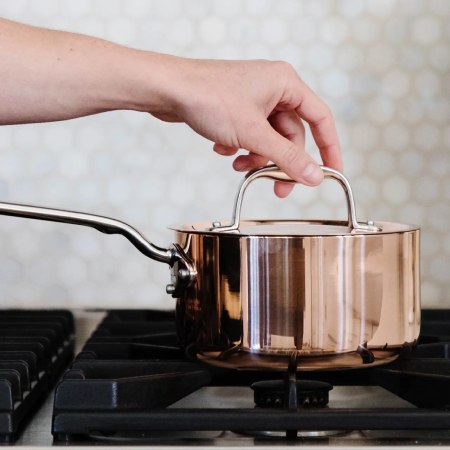Made In Copper Saucepan