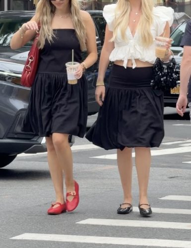 black bandeau dress