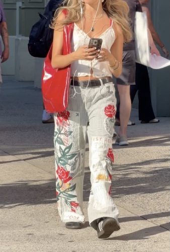 Patchwork jeans