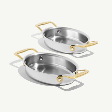 made in Stainless Steel Gratin Dishes